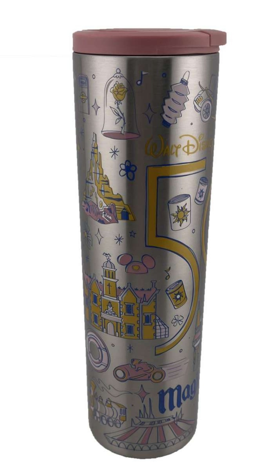 Mugs * | Disney Tumbler 50Th Anniversary Starbucks Magic Kingdom