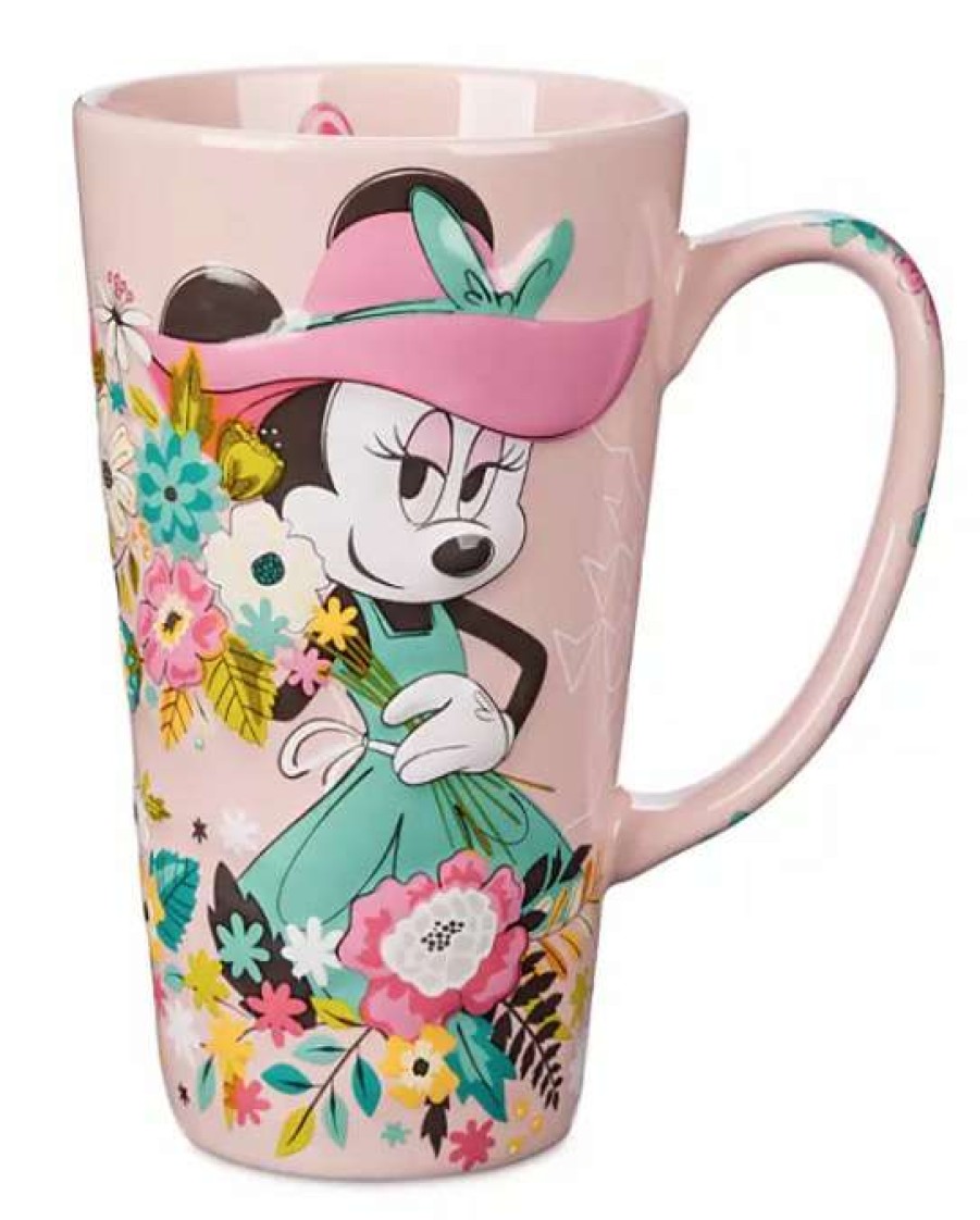 Mugs * | Disney Latte Mug Minnie Mouse 2020 Flower & Garden Festival Tall