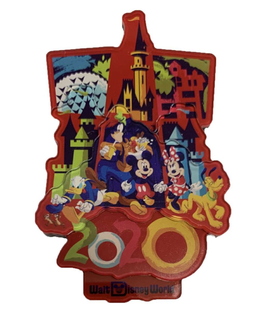 Magnets * | Disney Magnet 2020 Mickey Mouse And Friends Plastic