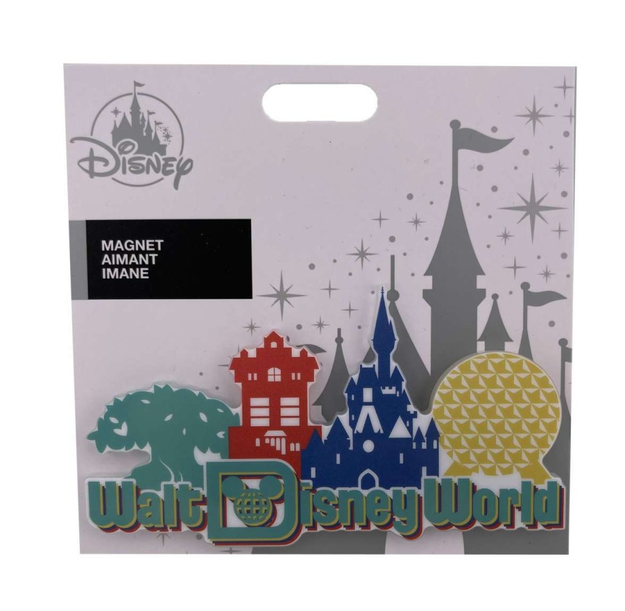 Magnets * | Disney Magnet Walt Disney World Four Parks