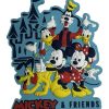 Magnets * | Disney Magnet Mickey Mouse & Friends With Castle