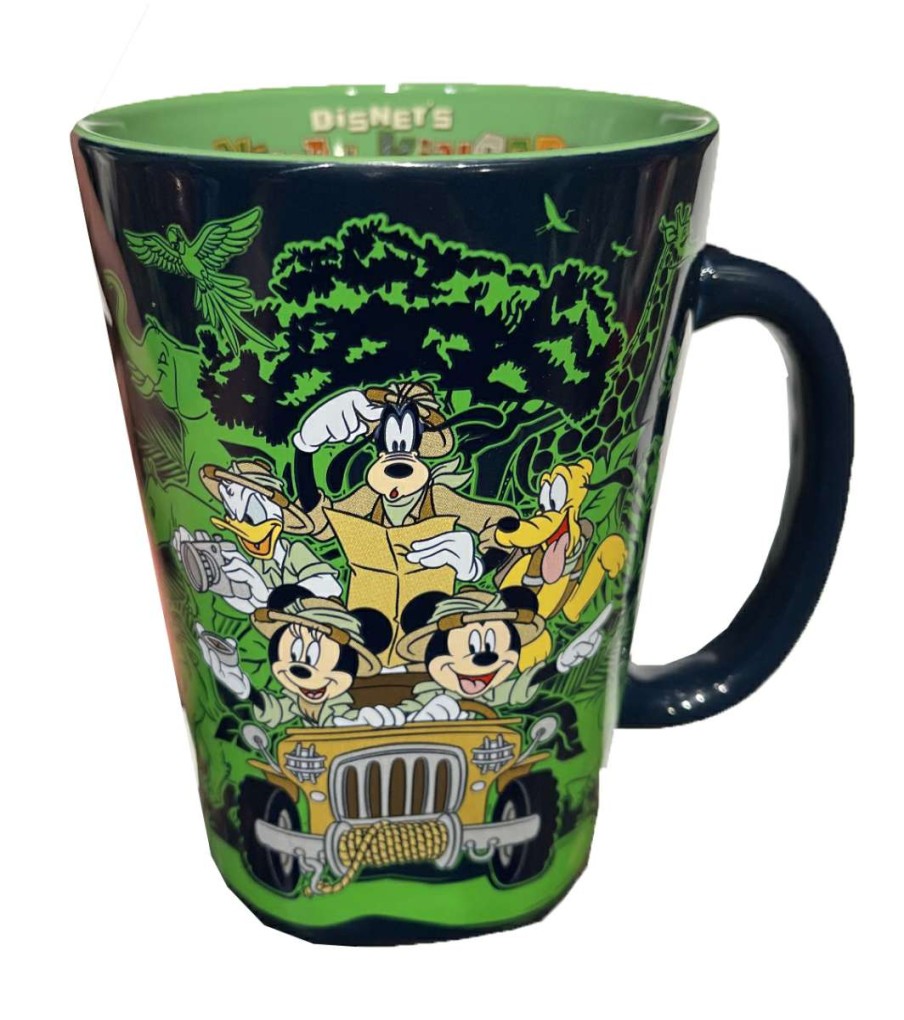 Mugs * | Disney Coffee Mug Safari Mickey & Friends Animal Kingdom