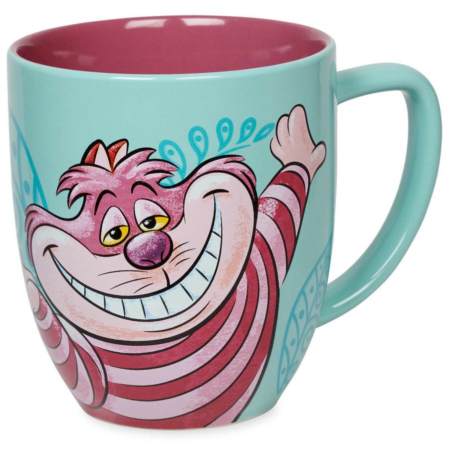 Mugs * | Disney Coffee Mug Cheshire Cat Portrait Alice In Wonderland