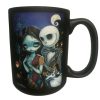 Mugs * | Disney Coffee Mug Jack Skellington & Sally Jasmine Becket Griffith