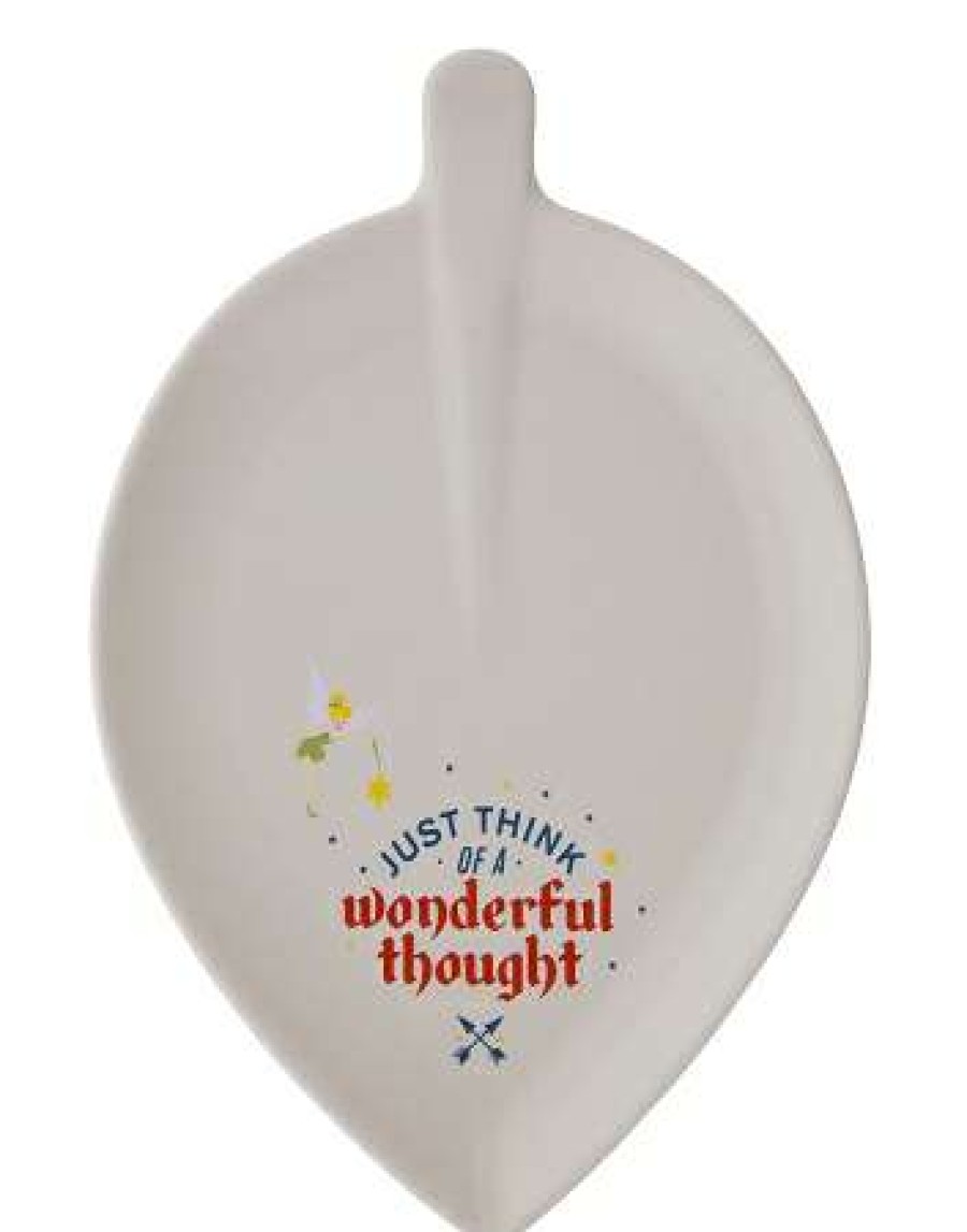 Glassware * | Disney Appetizer Plate Never Land Peter Pan White