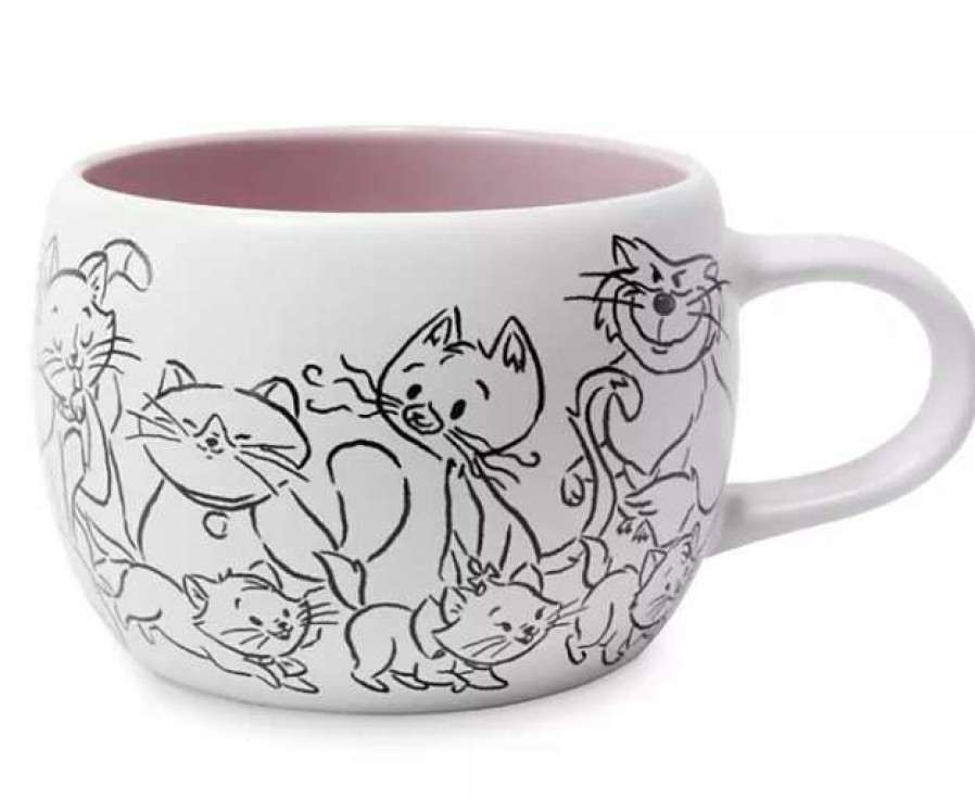 Mugs * | Disney Coffee Mug Disney Cats