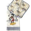 Accessories * | Disney Kitchen Towel & Pot Holder Set 2018 Food And Wine Mickey