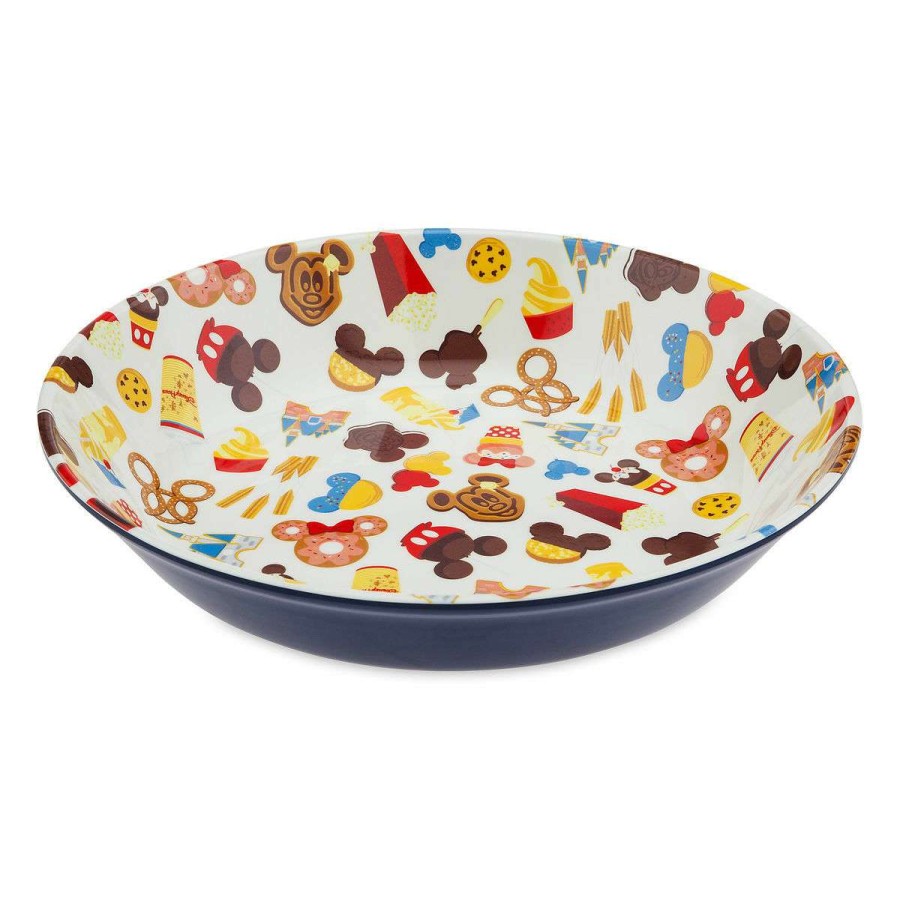 Plasticware * | Disney Serving Bowl Disney Treats Icons