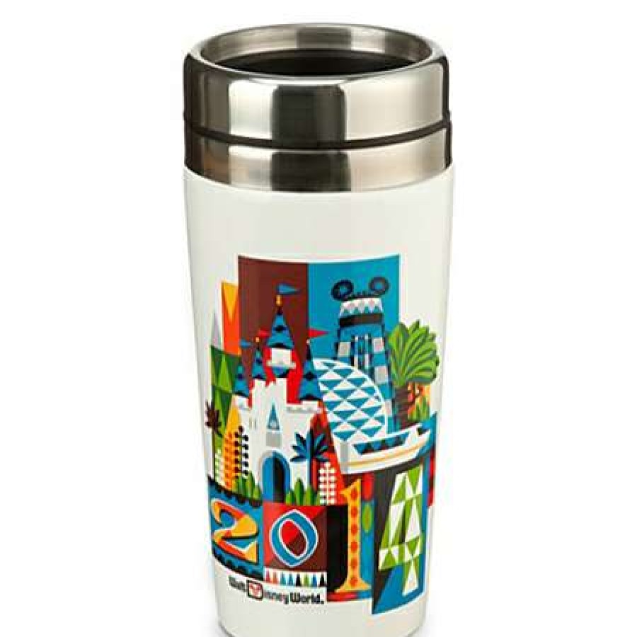 Mugs * | Disney Travel Mug 2014 Logo Walt Disney World