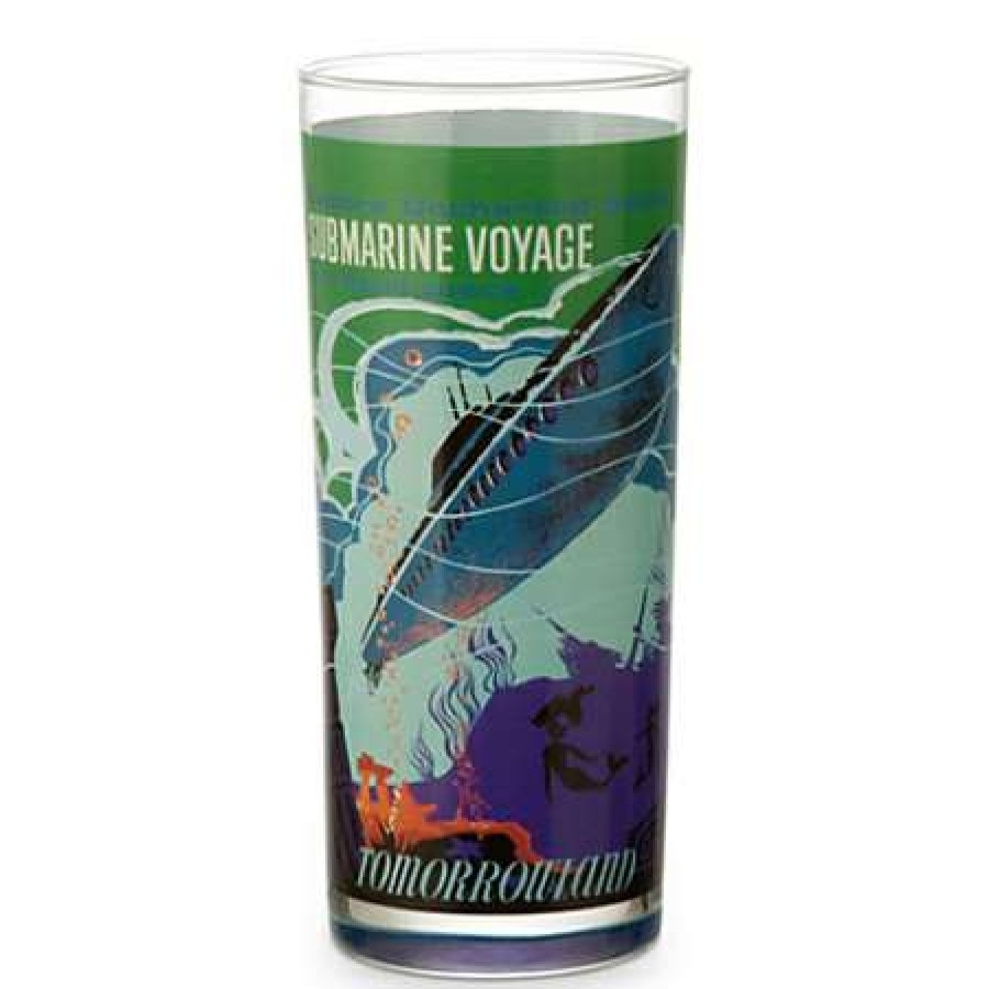 Glassware * | Disney Glass Tumbler Space Mountain/Submarine Voyage Tall