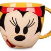 Mugs * | Disney Coffee Mug Minnie Mouse Face Mousewares