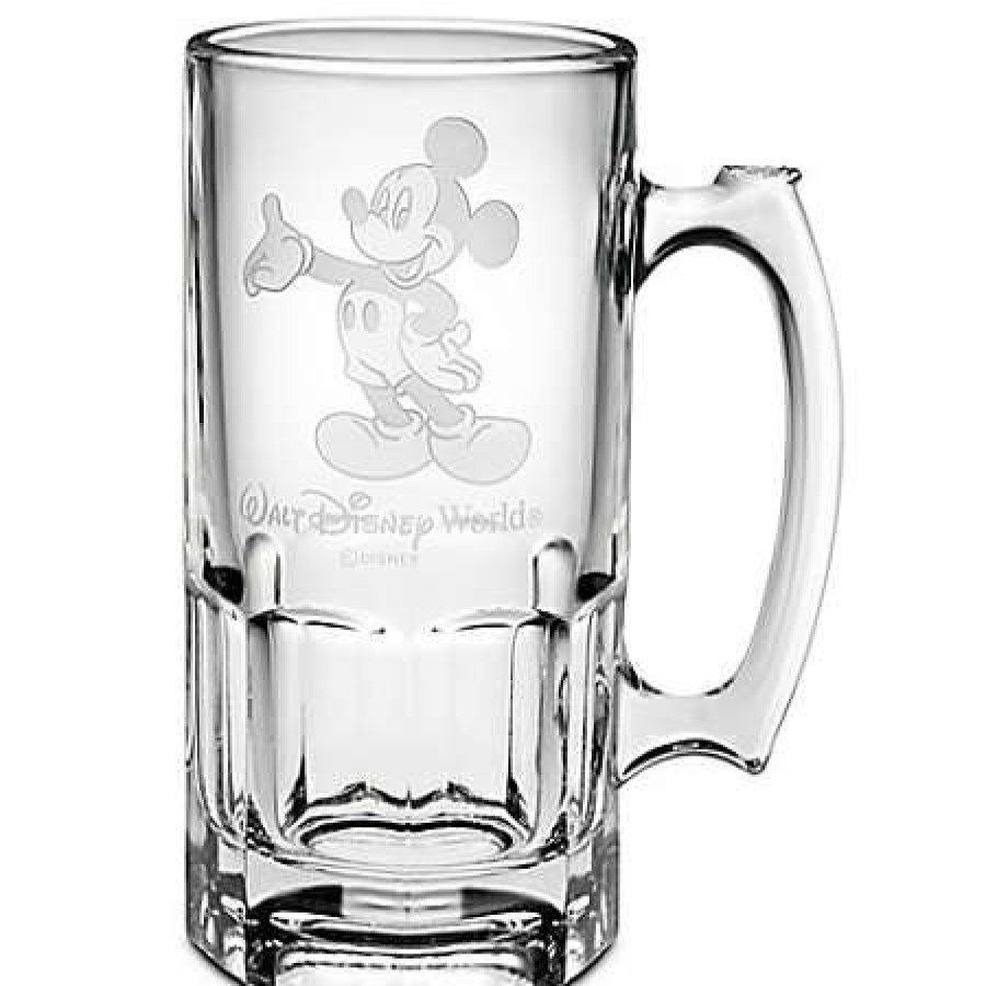 Glassware * | Disney Stein Mug Mickey Mouse Glass Arribas