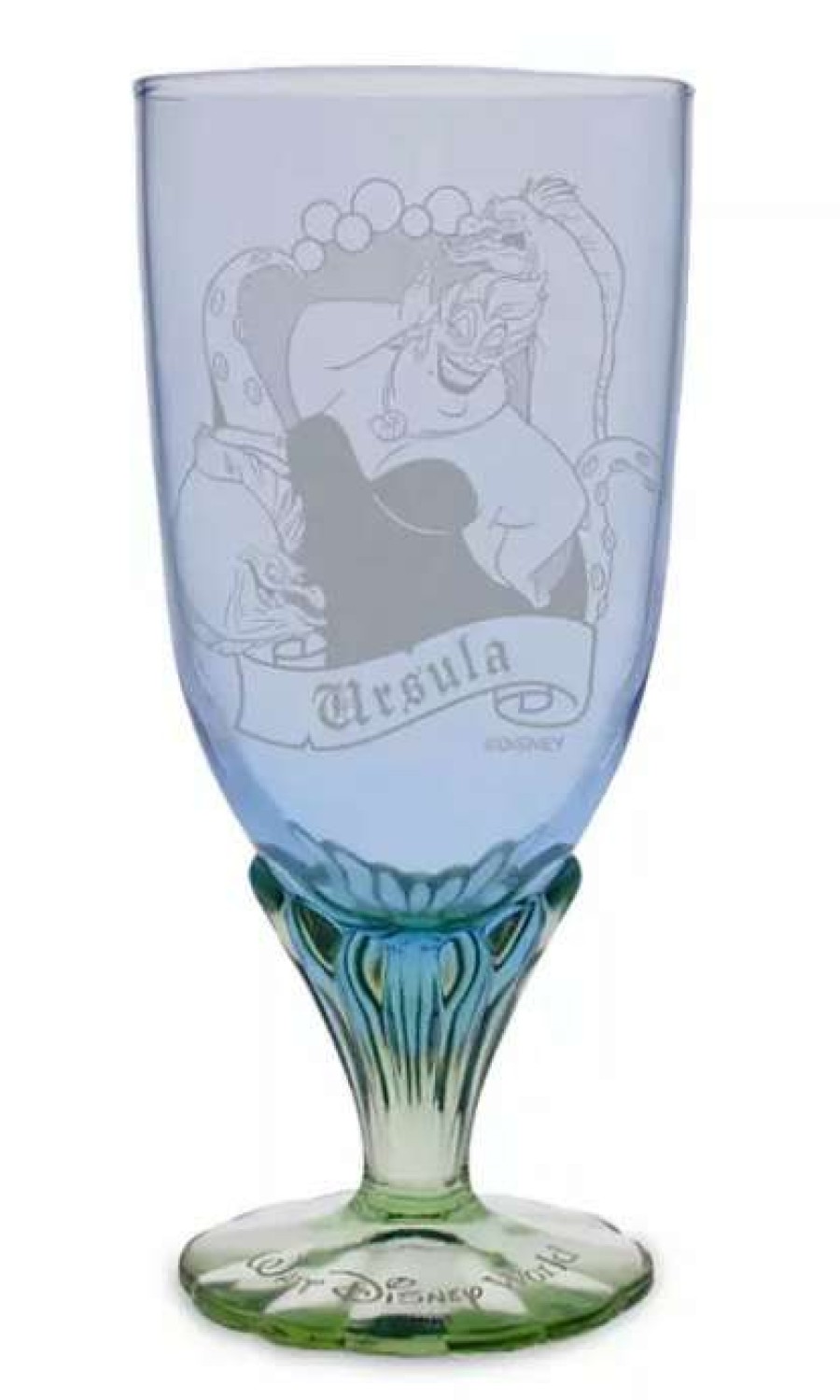 Glassware * | Disney Arribas Goblet Glass Ursula Walt Disney World