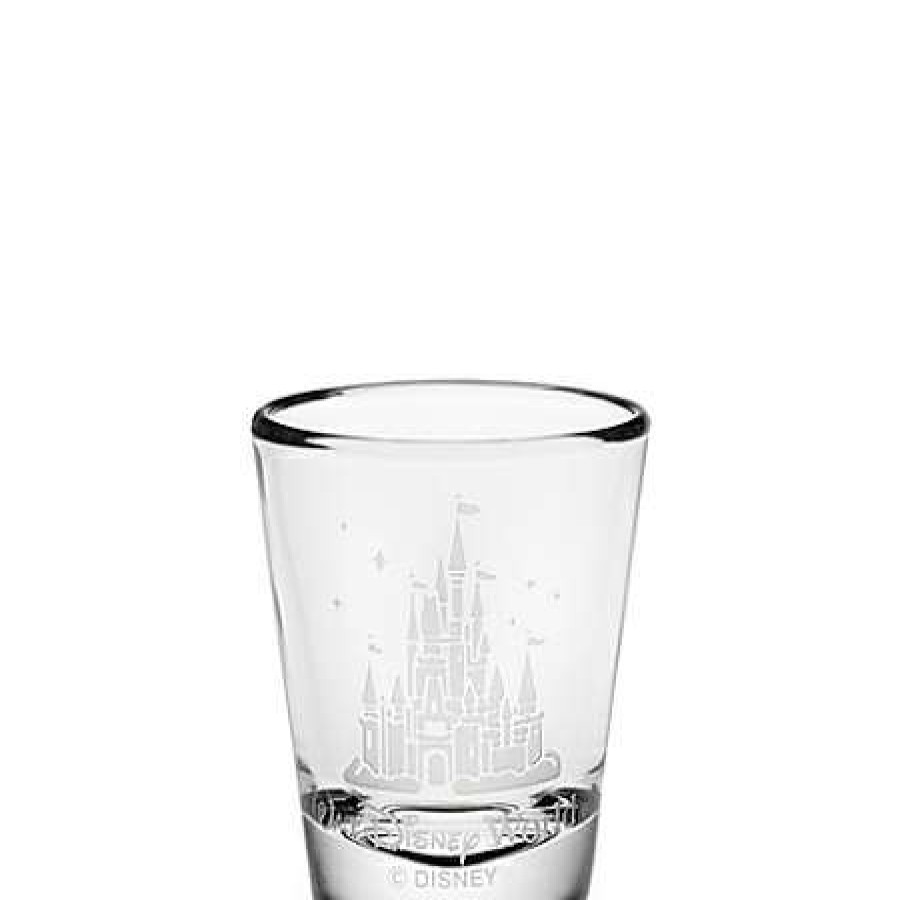 Glassware * | Disney Shot Glass Cinderella Castle