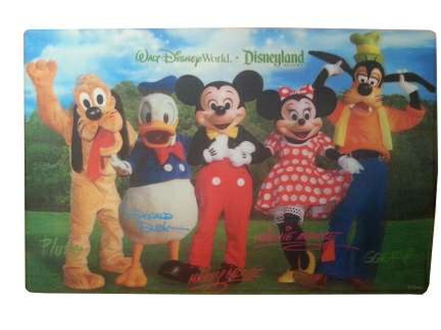 Accessories * | Disney Placemat Fab 5 Mickey And Pals Lenticular