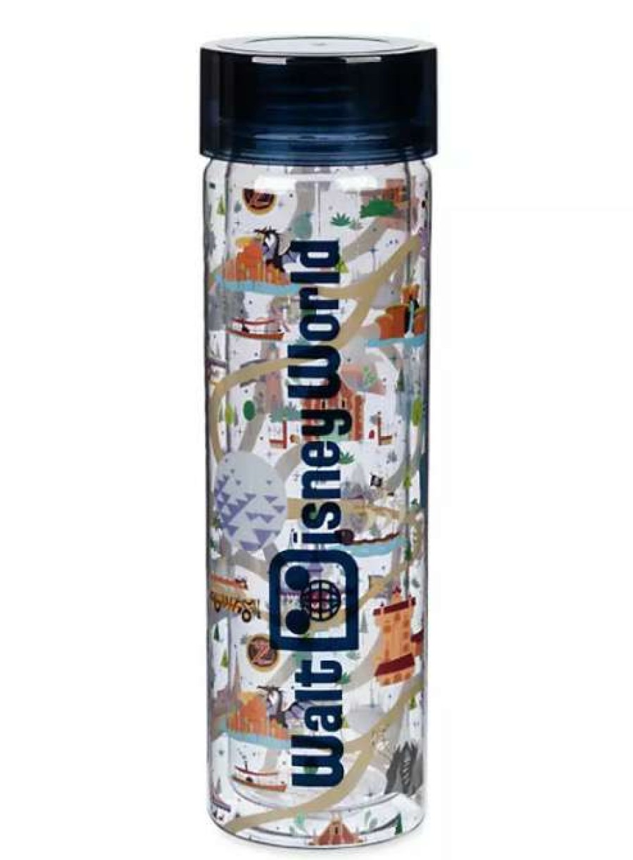 Plasticware * | Disney Water Bottle Mickey And Minnie Disney Park Life