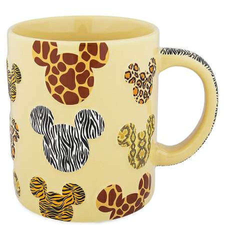 Mugs * | Disney Coffee Mug Mickey Mouse Icon Animal Print