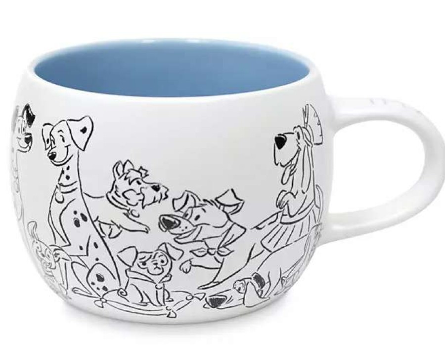 Mugs * | Disney Coffee Mug Disney Dogs