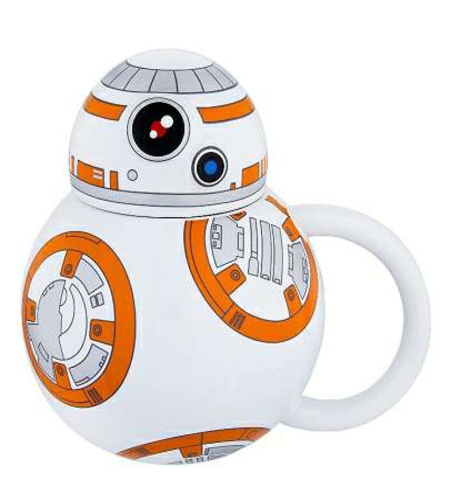 Mugs * | Disney Coffee Mug With Lid Bb-8 Star Wars