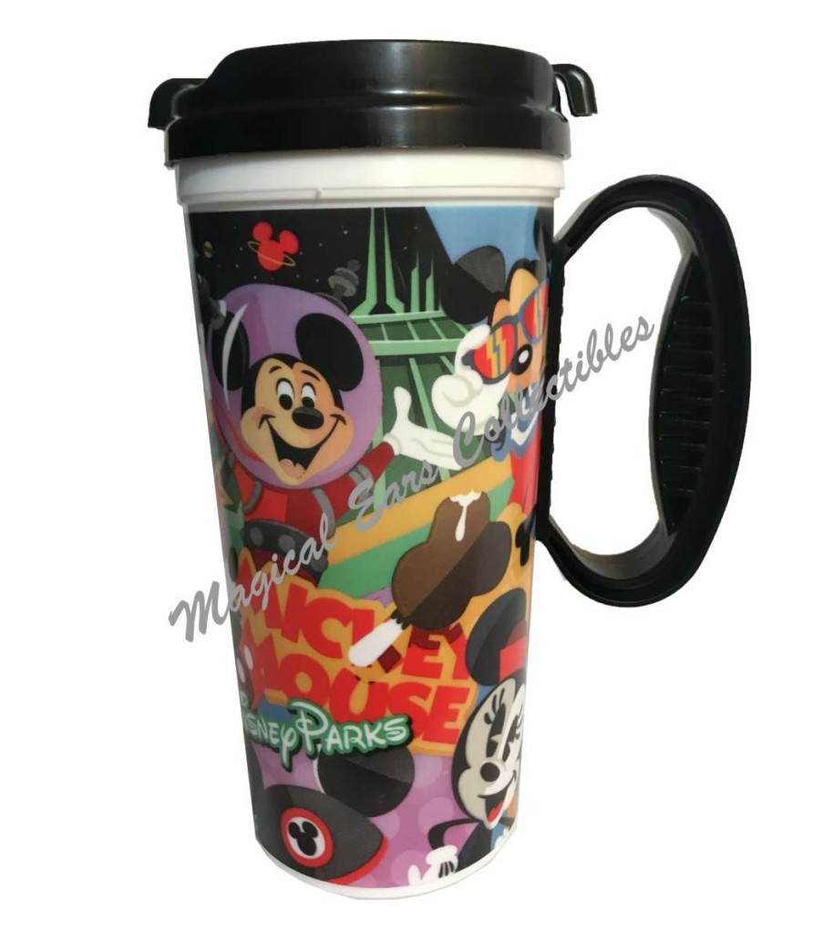 Plasticware * | Disney Resort Travel Mug Mickey Mouse Club Black