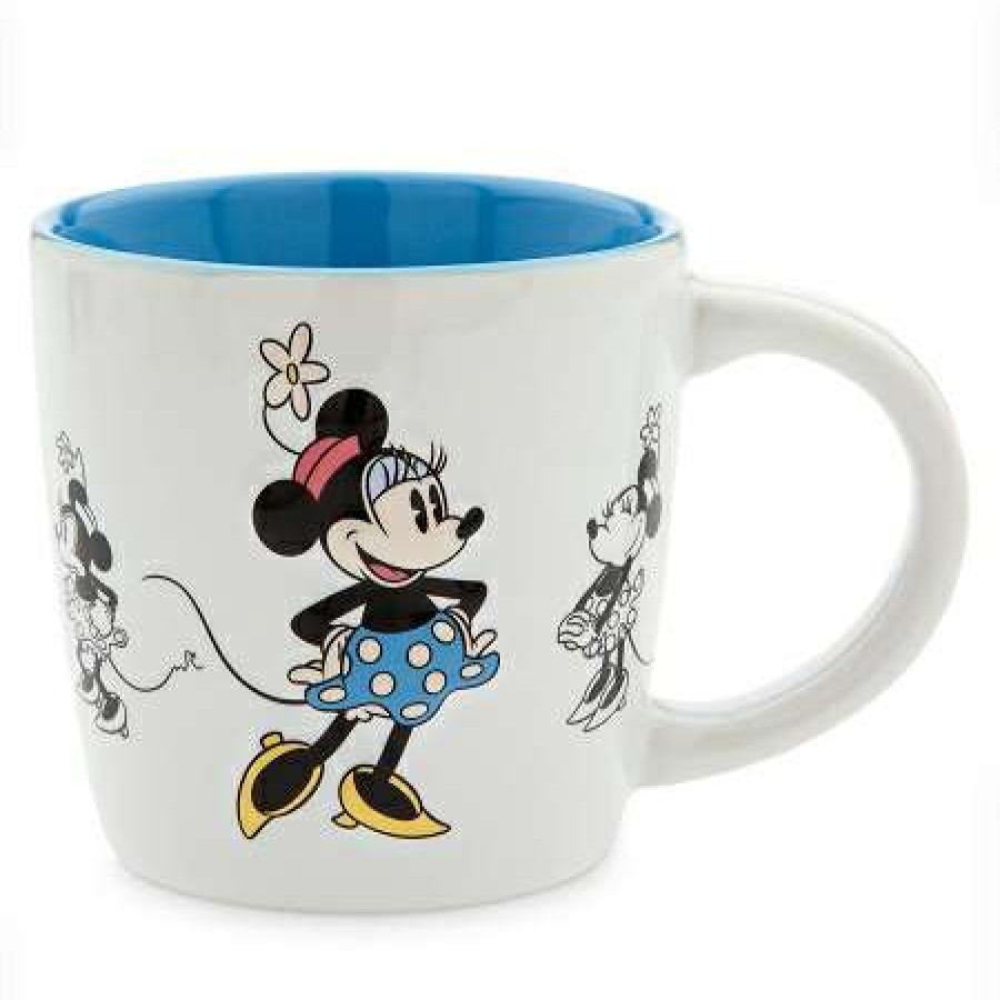 Mugs * | Disney Coffee Mug Minnie Mouse Decal