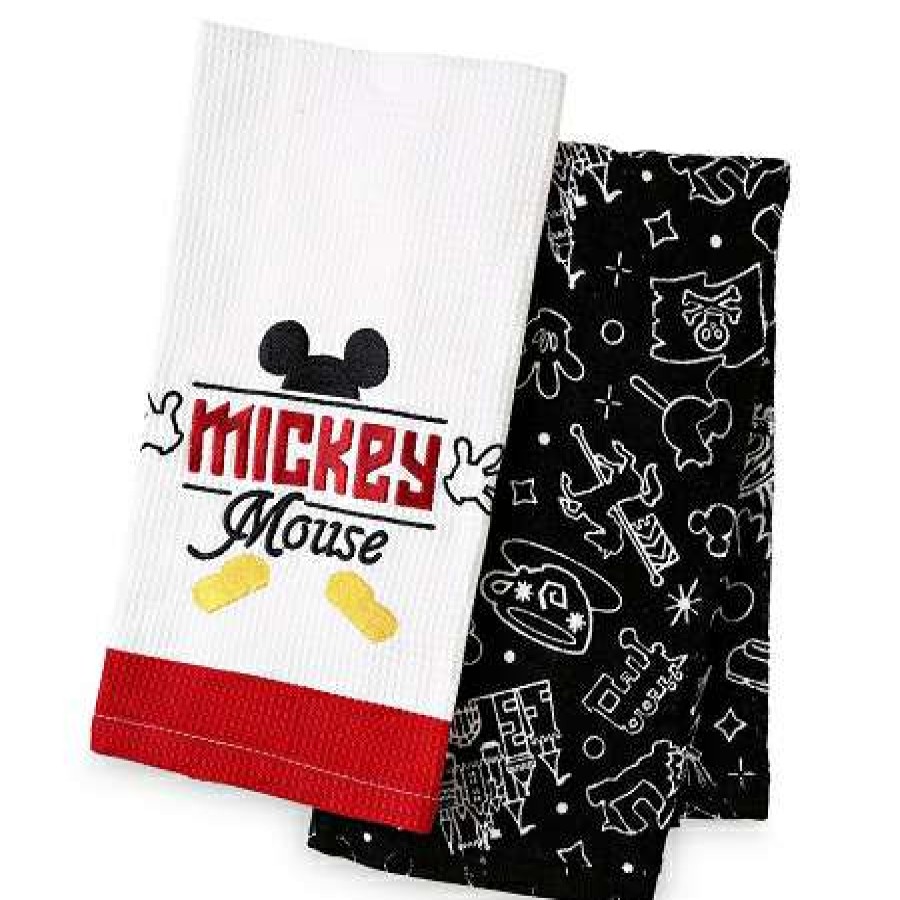 Accessories * | Disney Kitchen Towel Set I Am Mickey Mouse Set Of 2