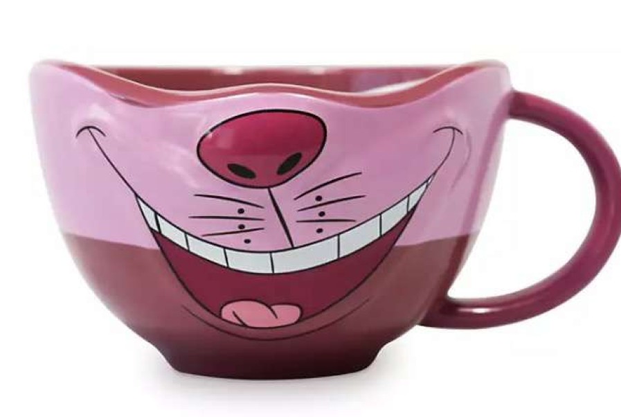 Mugs * | Disney Coffee Mug Cheshire Cat Smile