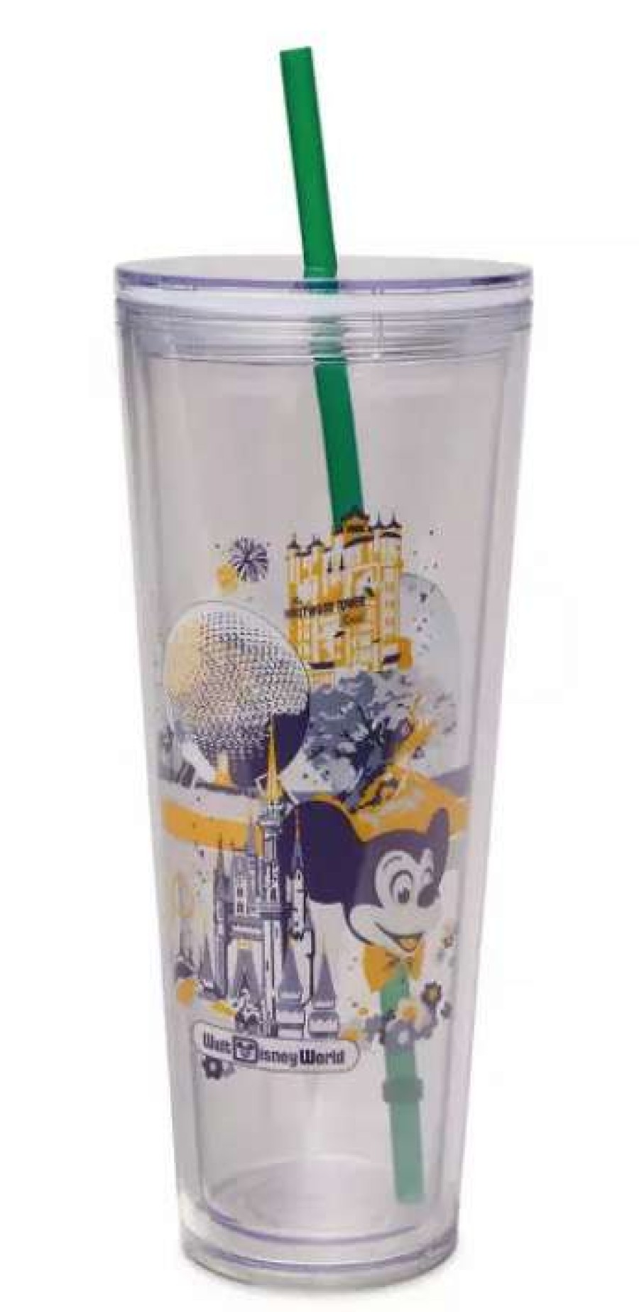 Plasticware * | Disney Tumbler With Straw Starbucks Disney Parks 5Th Edition