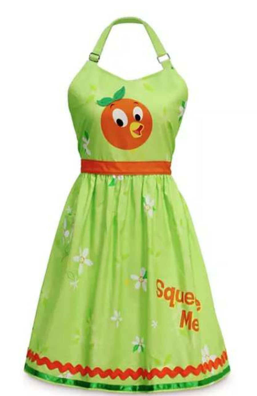 Accessories * | Disney Apron For Adults Orange Bird Squeeze Me