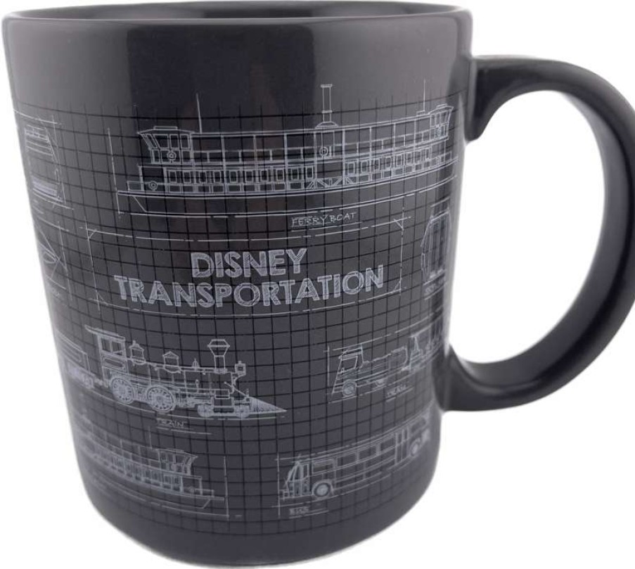 Mugs * | Disney Coffee Mug Disney Transportation