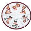 Accessories * | Disney Pizza Slice Plate Food & Wine 2022 Mickey & Minnie