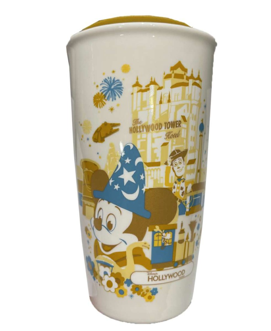 Mugs * | Disney Starbucks Travel Tumbler 50Th Anniversary Vault Hollywood Studios