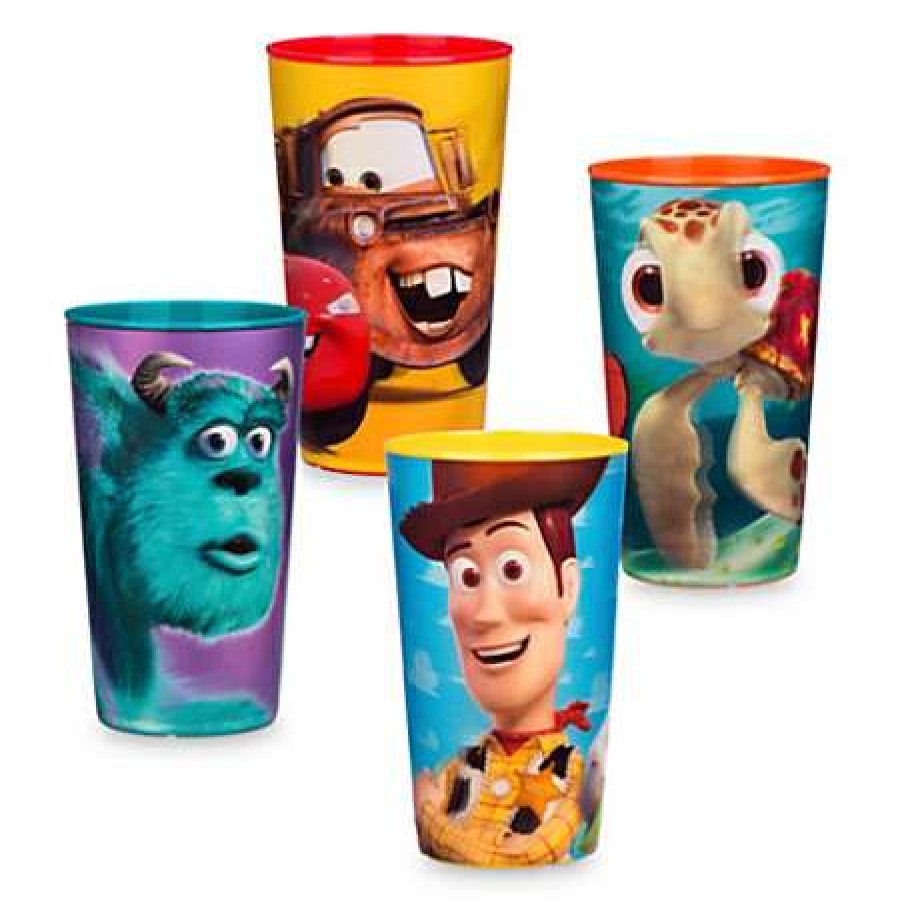 Plasticware * | Disney Plastic Cups Set Pixar Lenticular