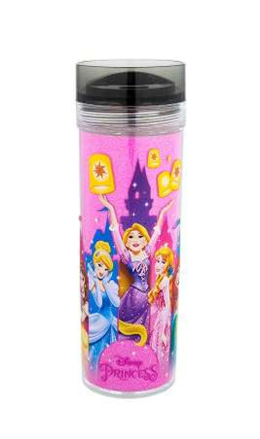 Plasticware * | Disney Travel Tumbler Disney Princess Pink