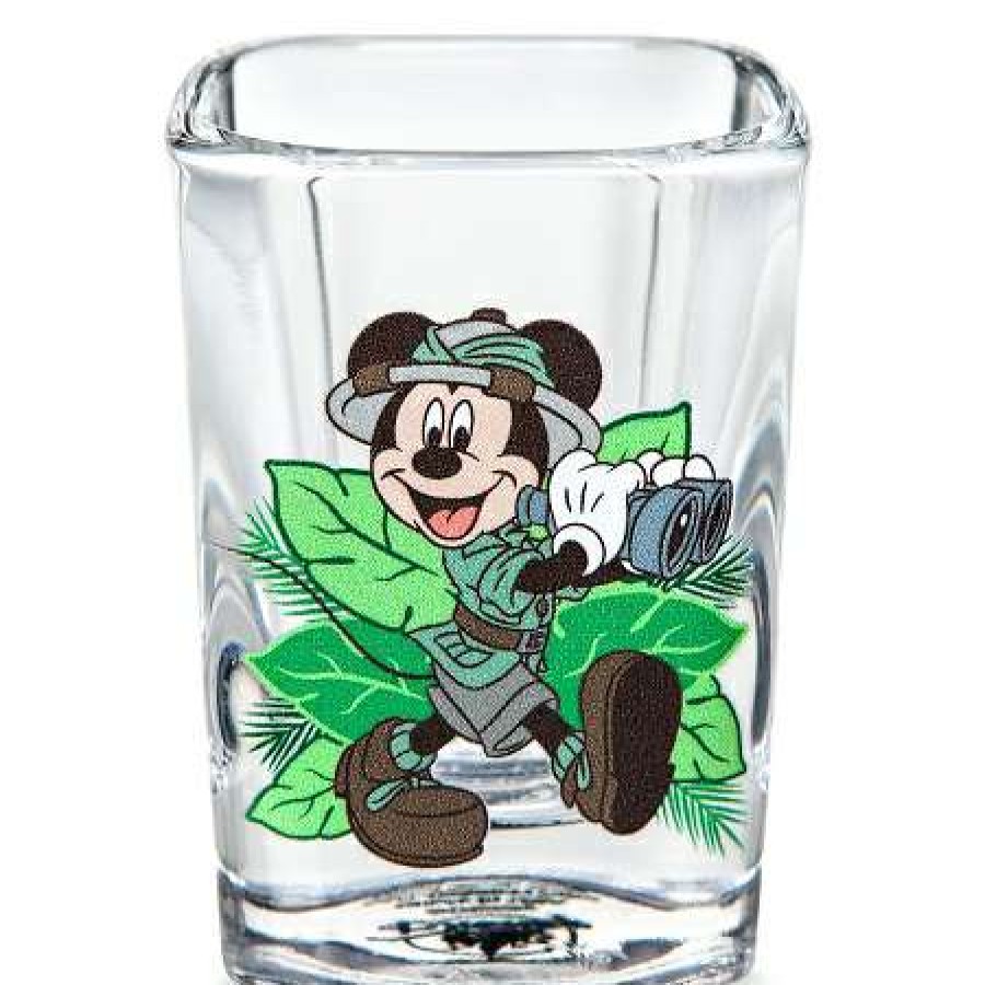 Glassware * | Disney Mini Glass Animal Kingdom Mickey Mouse Safari