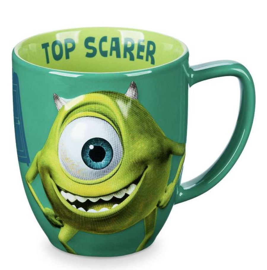 Mugs * | Disney Coffee Mug Mike Wazowski Portrait Top Scarer