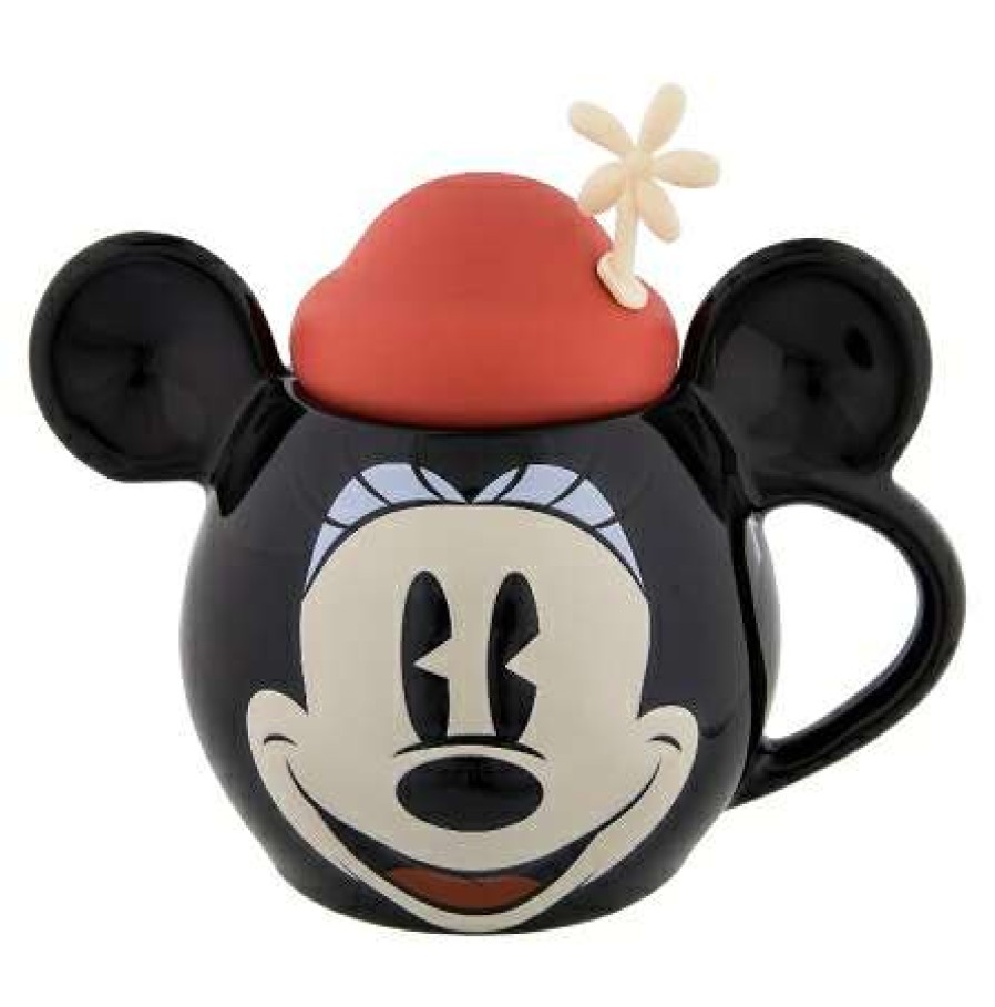 Mugs * | Disney Coffee Mug Minnie Mouse Timeless Sculpted