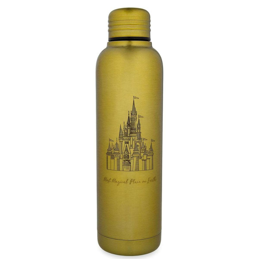 Mugs * | Disney Water Bottle Most Magical Place On Earth Castle