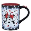 Mugs * | Disney Coffee Mug Minnie Mouse Bows And Dots