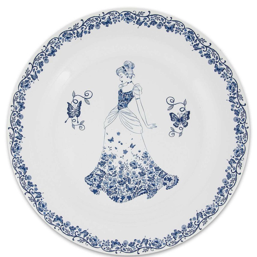 Glassware * | Disney Dinner Plate Princess Cinderella