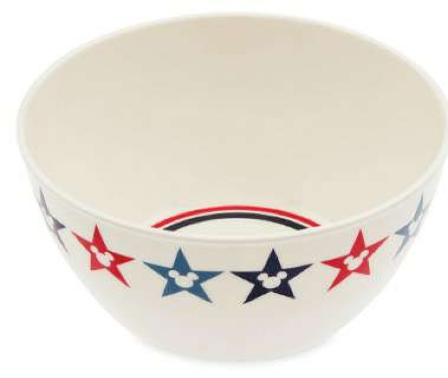 Plasticware * | Disney Bowl Mickey Mouse Americana Mickey And Stars