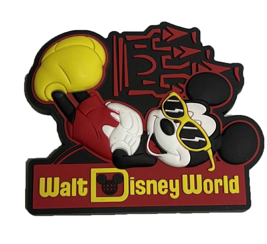 Magnets * | Disney Magnet Mickey Mouse Sunglasses Walt Disney World