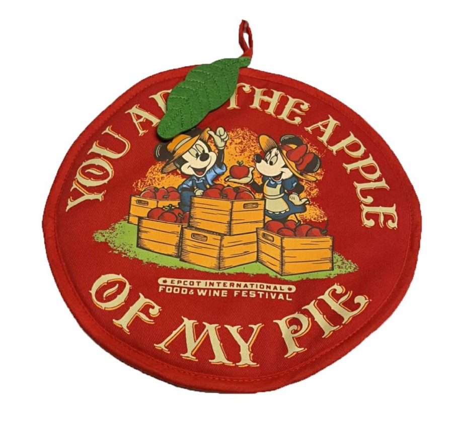 Accessories * | Disney Pot Holder 2021 Epcot Food & Wine Apple Orchard