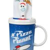 Mugs * | Disney Coffee Mug With Spoon Pizza Planet And Forky Toy Story 4