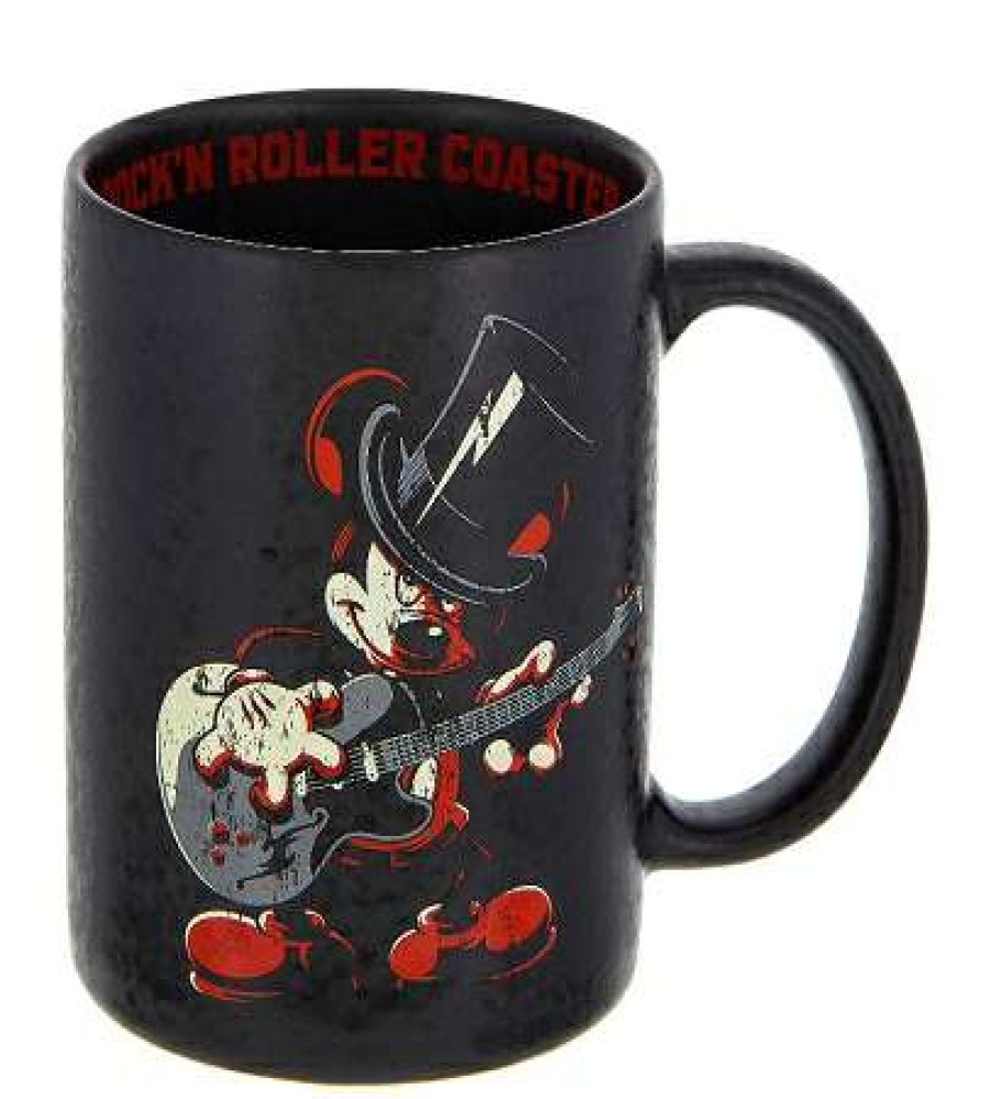 Mugs * | Disney Coffee Mug Rock N Roller Coaster Mickey