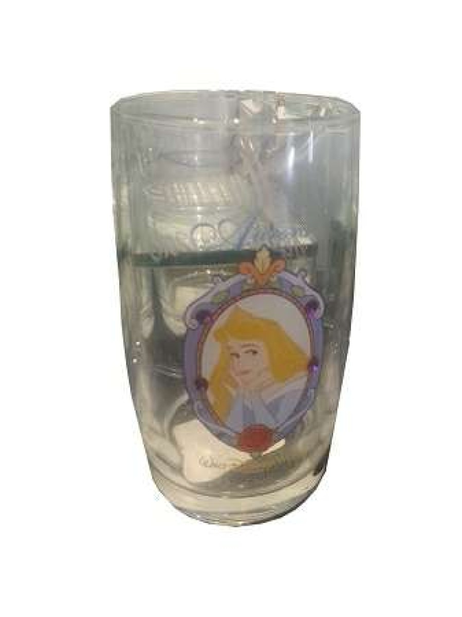 Glassware * | Disney Arribas Juice Glass Aurora Jeweled