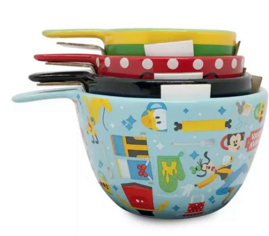 Accessories * | Disney Measuring Cup Set Mousewares Mickey & Friends