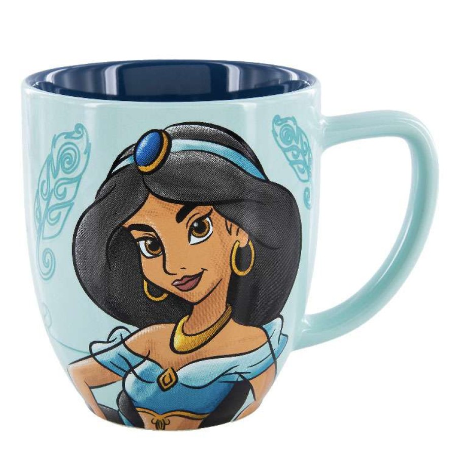 Mugs * | Disney Coffee Mug Princess Jasmine Portrait Soar To New Heights