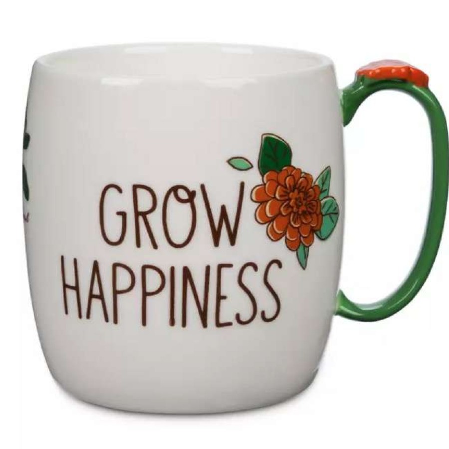 Mugs * | Disney Coffee Mug 2022 Flower & Garden Grow Happiness