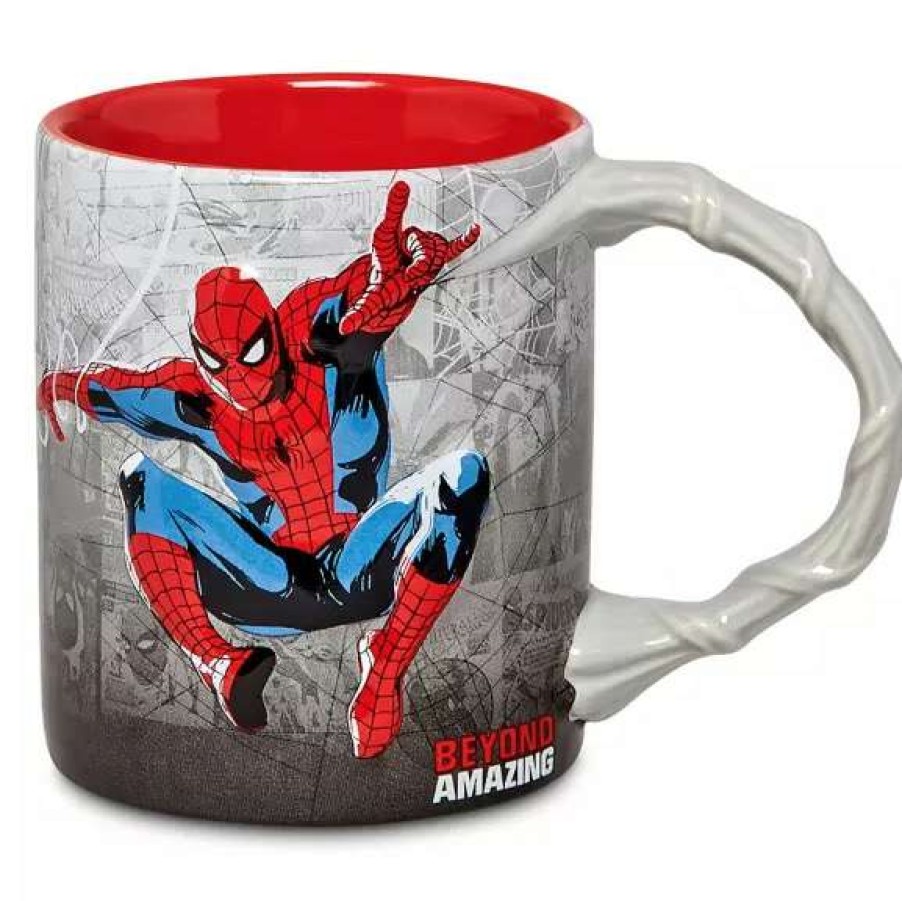 Mugs * | Disney Coffee Mug Spider-Man 60Th Anniversary